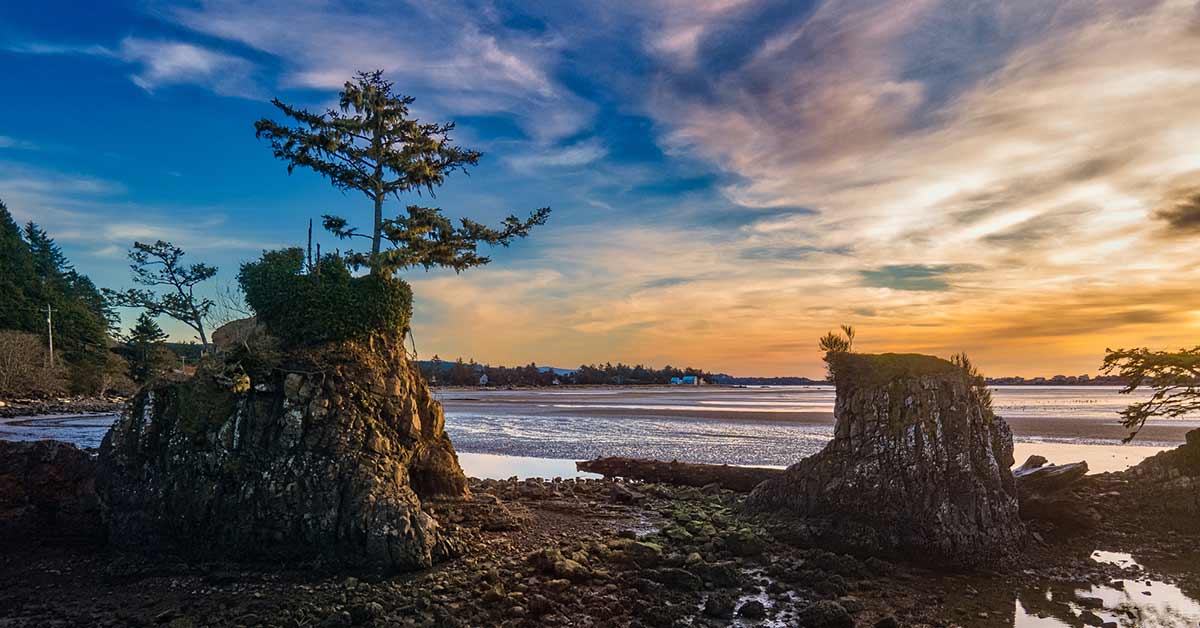 View of the ocean from Lincoln City