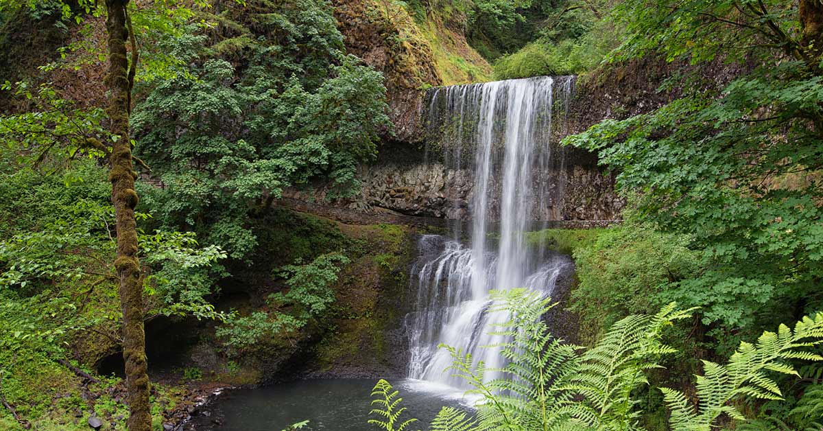 Silver Creek Falls near Silverton, Oregon